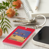 Henry Farman Flies op Issy-les-Moulineaux Sleutelhanger (Voorkant Rechts)