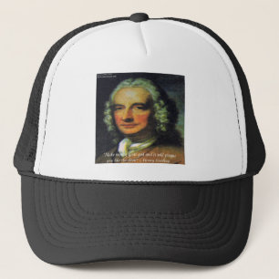 Henry Fielding "Als geld jouw God is" citaat Trucker Pet