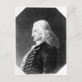 Henry Fielding gegraveerd door Samuel Freeman Briefkaart (Voorkant)