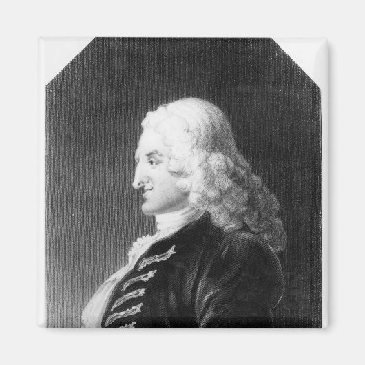 Henry Fielding gegraveerd door Samuel Freeman Magneet (Voorkant)