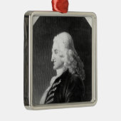 Henry Fielding gegraveerd door Samuel Freeman Metalen Ornament (Rechts)