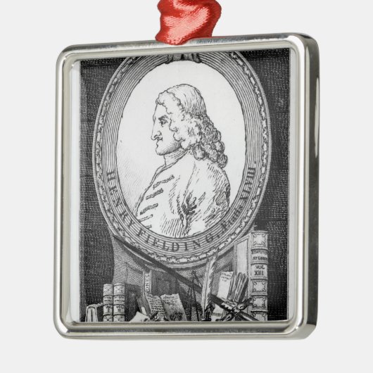Henry Fielding in de achtenveertigste eeuw Metalen Ornament (Links)
