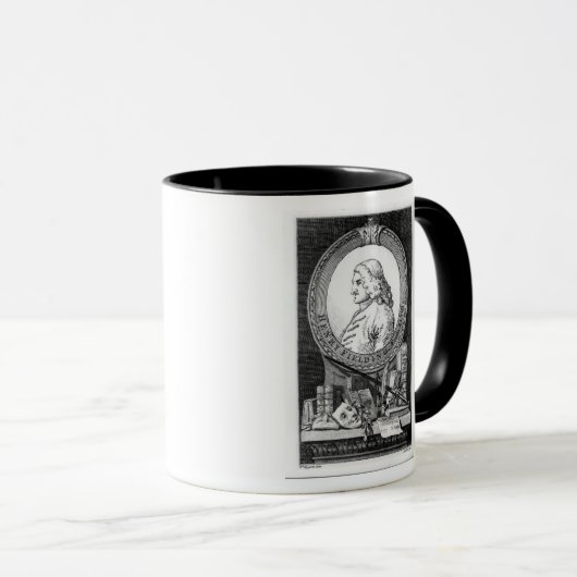 Henry Fielding in de achtenveertigste eeuw Mok (Voorkant rechts)