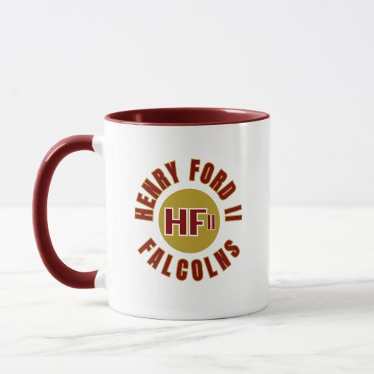 Henry Ford II High School (Michigan) koffiemok Mok (Links)