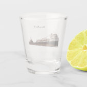 Henry Ford II schot glas (Achterkant)