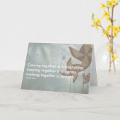 henry ford Succesquote Kaart (Gele Bloem)