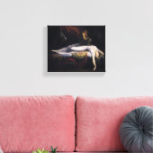 Henry Fuseli De Nachtmerrie Schilderij Canvas Art (Insitu (Woonkamer))