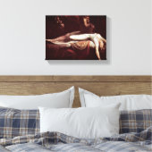 Henry Fuseli - The Nightmare Canvas Afdruk (Insitu (Slaapkamer))