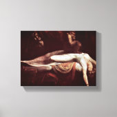 Henry Fuseli - The Nightmare Canvas Afdruk (Voorkant)
