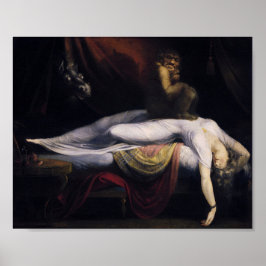 Henry Fuseli The Nightmare Painting Poster