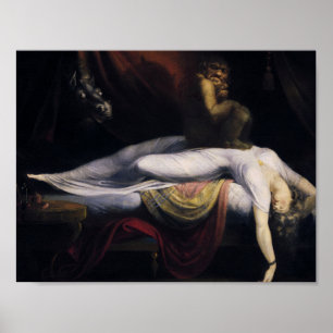 Henry Fuseli - The Nightmare Poster