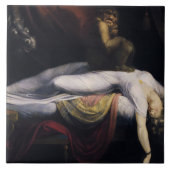 Henry Fuseli - The Nightmare Tegeltje (Voorkant)