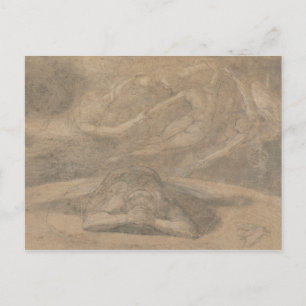 Henry Fuseli - The Peasant's Dream, Paradise Lost Briefkaart