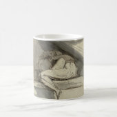 Henry Fuseli - Vrouwen zitten in elkaar. Koffiemok (Center)