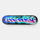 HENRY Gepersonaliseerd Graffiti Skateboard (Horizontaal)
