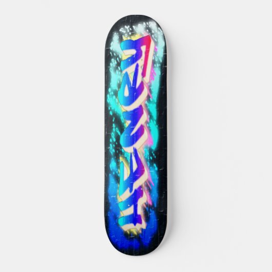 HENRY Gepersonaliseerd Graffiti Skateboard (Voorkant)
