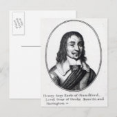 Henry Gray, 1st Earl Stamford Briefkaart (Voorkant / Achterkant)