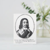 Henry Gray, 1st Earl Stamford Briefkaart (Staand voorkant)
