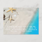 Henry Grunwald Beach Quote Briefkaart (Voorkant)