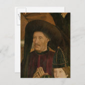 Henry het detail van de Navigator van Polyptych Briefkaart (Voorkant / Achterkant)