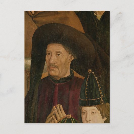 Henry het detail van de Navigator van Polyptych Briefkaart (Voorkant)