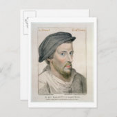 Henry Howard, Earl of Surrey (c.1517-47) gegraveer Briefkaart (Voorkant / Achterkant)