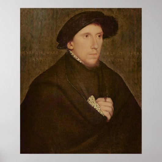 Henry Howard, Earl of Surrey, c.1542 Poster (Voorkant)