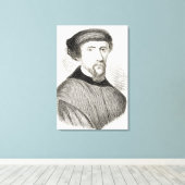 Henry Howard, Earl of Surrey Canvas Afdruk (Insitu (Houten vloer))