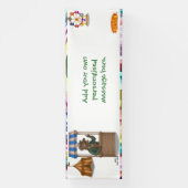 Henry hyena marktkoopman spandoek (Verticaal)