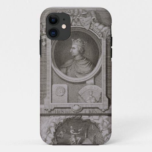 Henry I (1068-1135) King of England from 1100, eng Case-Mate iPhone Case (Achterkant)