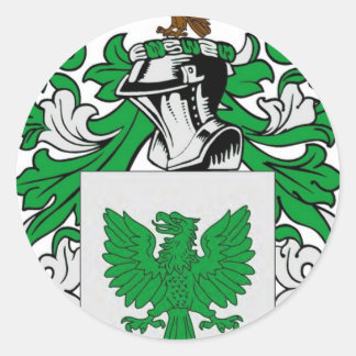 Henry (Iers) Wapenschild Ronde Sticker