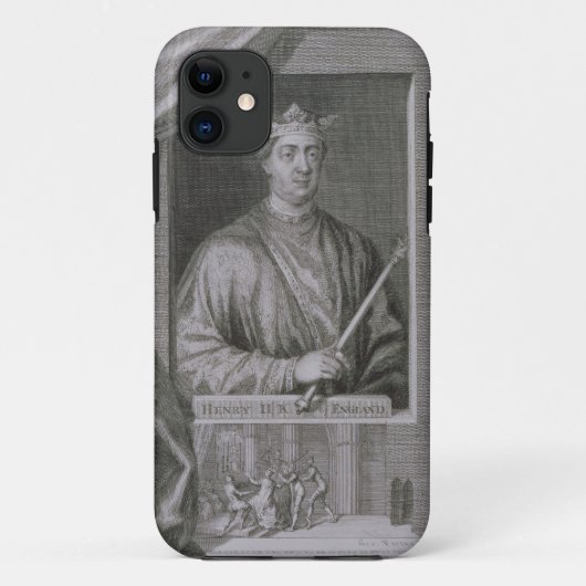 Henry II (1133-89) King of England from 1154, from Case-Mate iPhone Case (Achterkant)