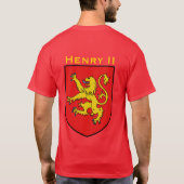 Henry II Coat of Arms Shirt (Achterkant)