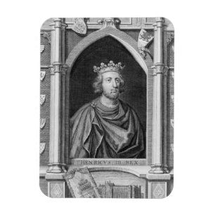 Henry III (1207-72) King of England from 1216, eng Magneet