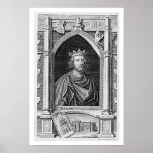 Henry III (1207-72) King of England from 1216, eng Poster (Voorkant)