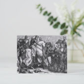 Henry III bij de strijd om Lewes, 14 mei 1264 Briefkaart (Staand voorkant)