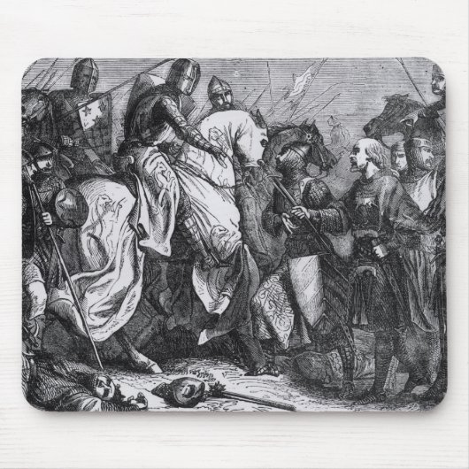 Henry III bij de strijd om Lewes, 14 mei 1264 Muismat (Voorkant)