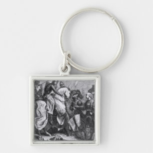 Henry III bij de strijd om Lewes, 14 mei 1264 Sleutelhanger