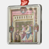 Henry III met de Apostles Simon en Jude Metalen Ornament (Links)