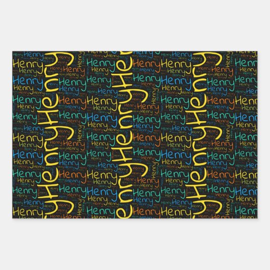 Henry Inpakpapier Vel (Voorkant 3)