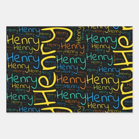 Henry Inpakpapier Vel (Voorkant 2)