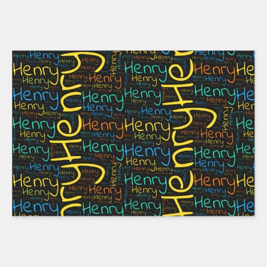 Henry Inpakpapier Vel (Voorkant)