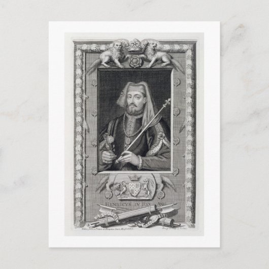 Henry IV (1367-1413) King of England from 1399, af Briefkaart (Voorkant)