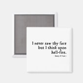 Henry IV "hell-fire" belediging (16eC versie) Magneet (Voorkant / Achterkant)