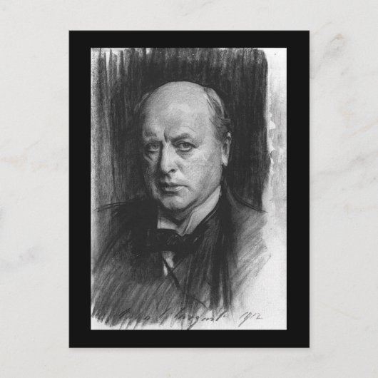 Henry James Briefkaart (Voorkant)