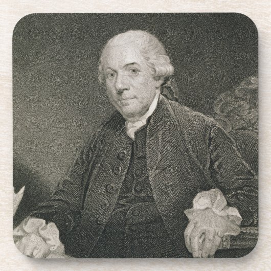 Henry Laurens, gegraveerd door Thomas B. Welch (18 Drankjes Onderzetter (Voorkant)