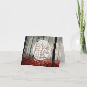 Henry Longfellow Inspirerend citaat volharding Bedankkaart