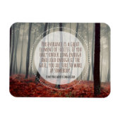 Henry Longfellow Inspirerend citaat volharding Magneet (Horizontaal)