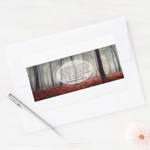 Henry Longfellow Inspirerend citaat volharding Rechthoekige Sticker