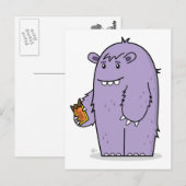 Henry Loves Chocolate - Briefkaart (Voorkant / Achterkant)